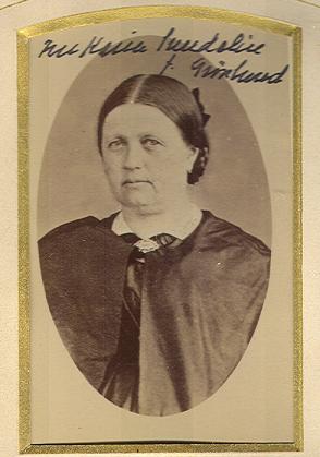 Catharina Lovisa CARIN  Grönlund 1816-1884